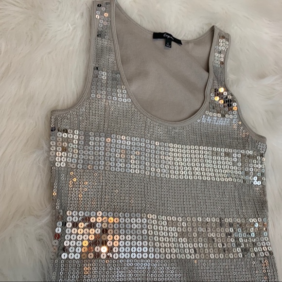 Express sequin top - Picture 3 of 5